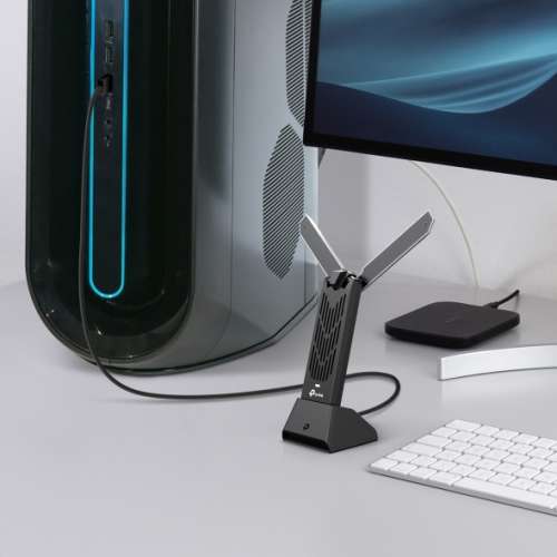 行貨TP-Link Archer TBE400UH - BE6500 Wi-Fi 7 高增益無線 USB Wi-Fi 接收器