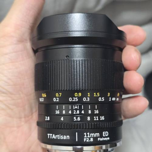 銘匠 TTArtisan 11mm F2.8 Fisheye 鏡頭