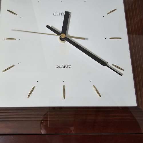 * 星晨 * Citizen * 實木掛鐘 *
