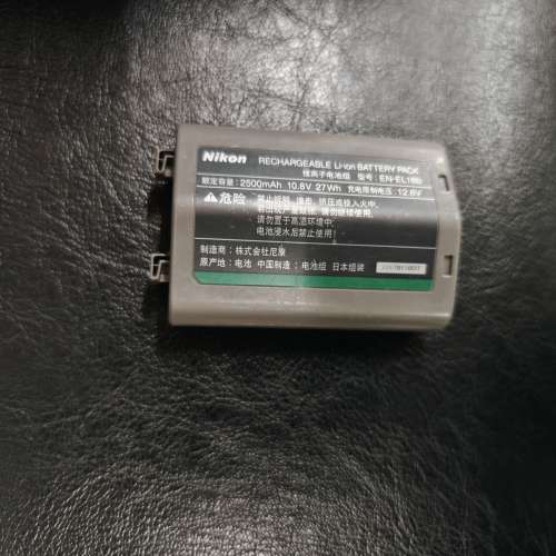 Nikon EL18b原装电池状态3.用于D4以上机种
