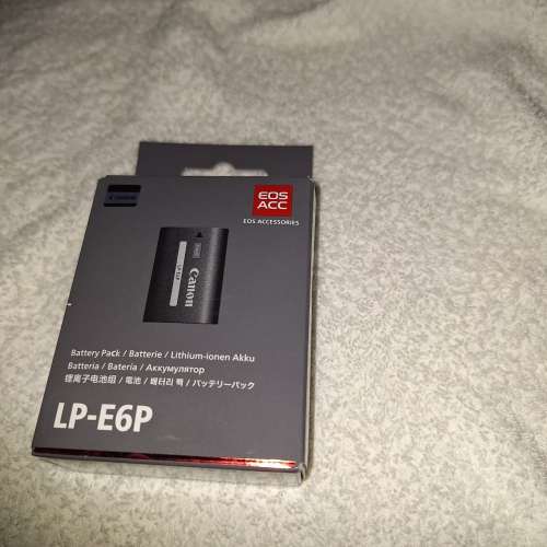 【商品名稱】：Canon LP-E6P原廠電池
