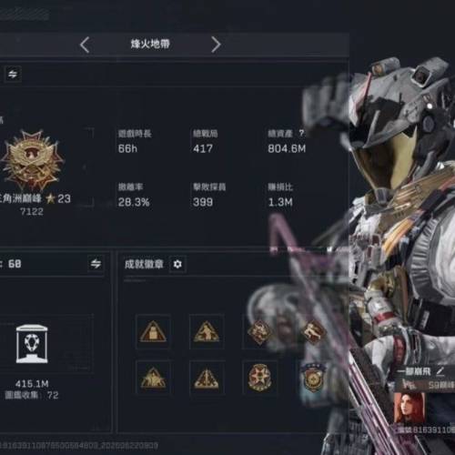 三角洲遊戲帳號