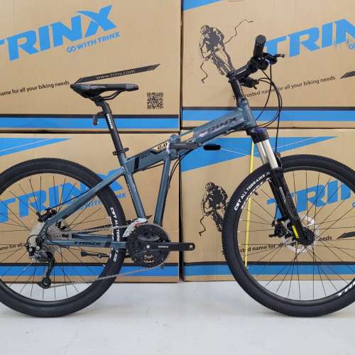 TRINX ARES 2.0 (藍) - 27速 油壓碟剎 26吋 鋁合金 摺車