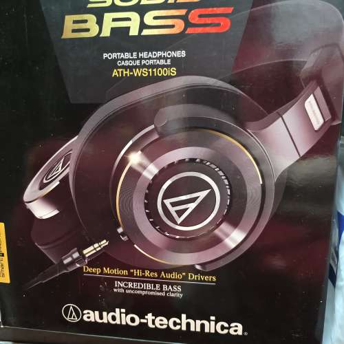 80%新Audio Technica ATH-WS1100iS頭戴式耳機