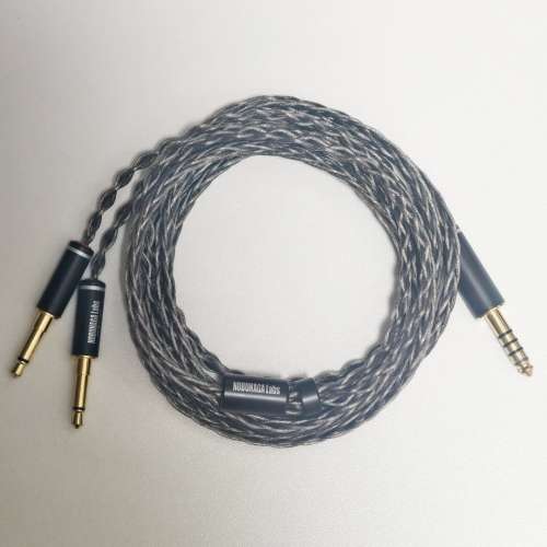 日本製 NOBUNAGA Labs 比叡 8芯 4.4mm HIFIMAN 耳機升級線