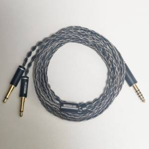 日本製 NOBUNAGA Labs 比叡 8芯 4.4mm HIFIMAN 耳機升級線