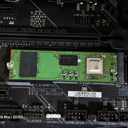 英特爾512GB M.2 NVME 內容