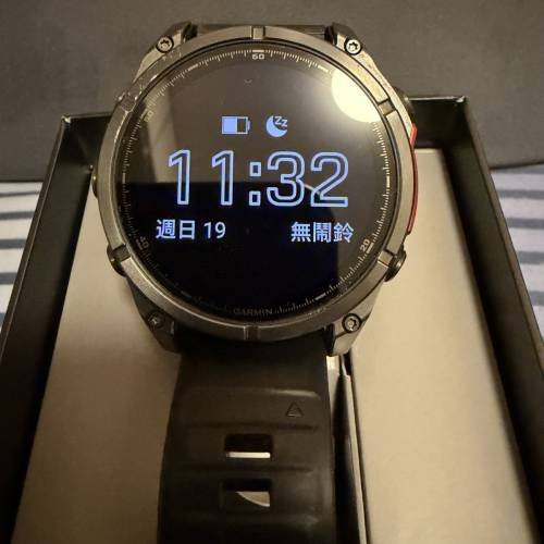 Garmin Fenix 8 47mm AMOLED 黑色行貨（極長保養至2027年4月）