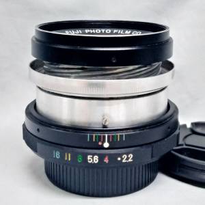 Fujinon  55mm F2,2 (散景鏡)m42 screw-mount  (尾鏡無烘點)