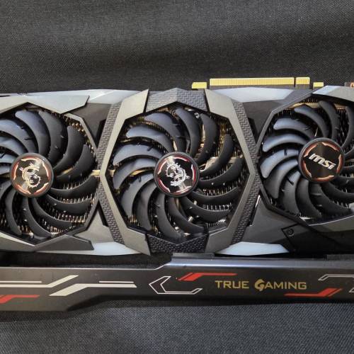 [新淨] MSI RTX 2070 SUPER GAMING X TRIO 8GB 魔龍版 (連原裝金屬支架)