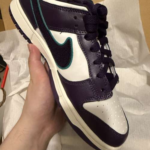 Nike Dunk Retro Chenille Swoosh 搖粒絨Swoosh 低幫dunk滑板鞋