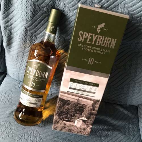 🥃   SPEYBURN Aged 10 Years Speyside Single Malt Scotch Whisky 1L 40% 全新 威...