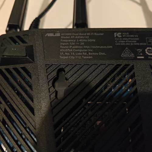 ASUS 華碩 AX58U v2 (AX3000) WiFi 6 Router 行貨路由器