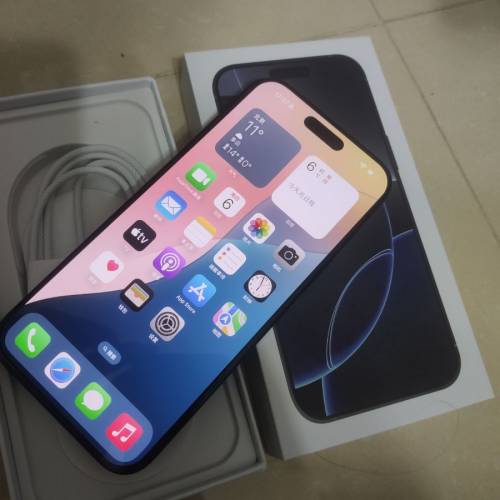iPhone 16 pro max 256gb 黑