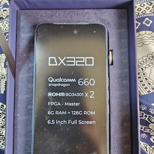 iBasso DX320 藍色旗艦高清音樂播放器