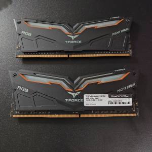 T-FORCE Night Hawk RGB DDR4 16GB 3600Mhz (8gb x2) Ram