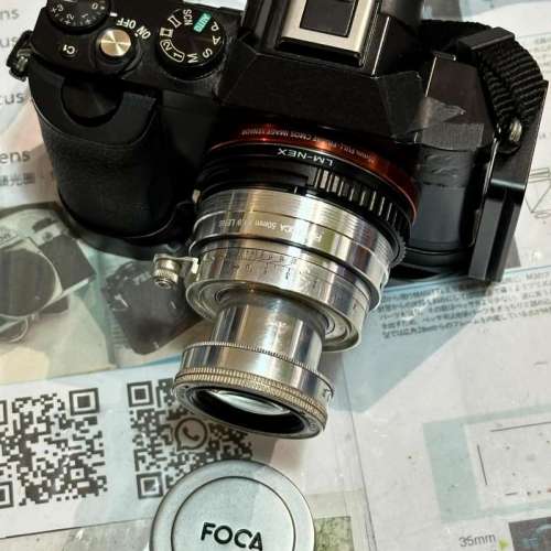 Repair Cost Checking For Foca Oplarex 5cm f1.9 Lens Elements Separation Repair