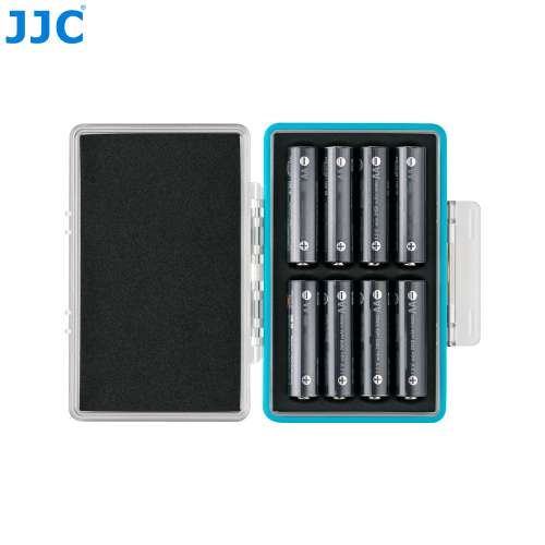 JJC BC-3X8AA Battery Case (Stores 8 x AA or 14500 Batteries)