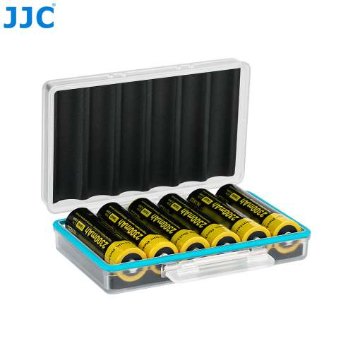 JJC BC-36X18650 Battery Case (Stores 6 x 18650 Batteries)