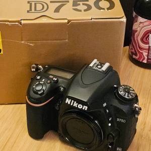 Nikon D750 單眼相機 近全新 有盒
