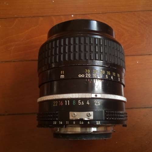 ( 絶版 ) Nikon  Nikkor 105mm  F2.5  定焦鏡