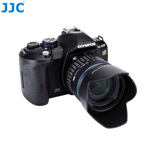 JJC LH-J61C Black Lens Hood replaces OLYMPUS LH-49