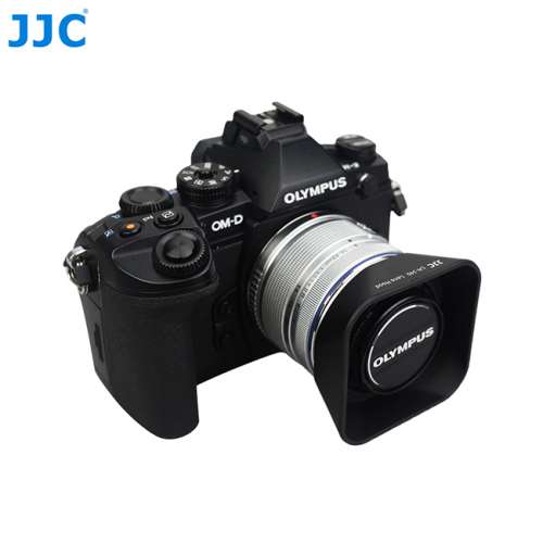 JJC LH-J40 Black Lens Hood replaces OLYMPUS LH-40