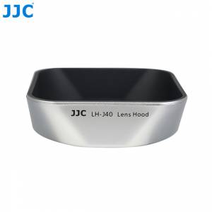 JJC LH-J40 Silver Lens Hood replaces OLYMPUS LH-40