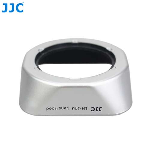 JJC LH-J40 Silver Lens Hood replaces OLYMPUS LH-40