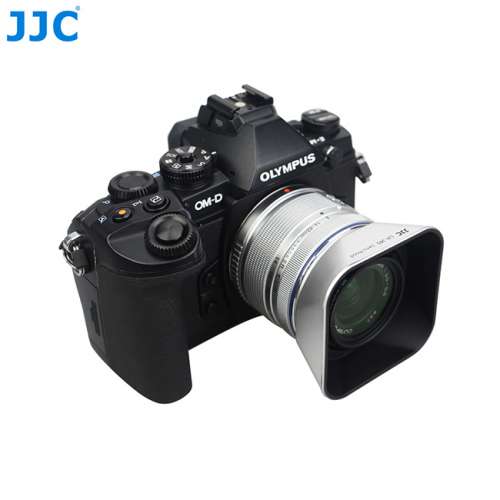 JJC LH-J40 Silver Lens Hood replaces OLYMPUS LH-40