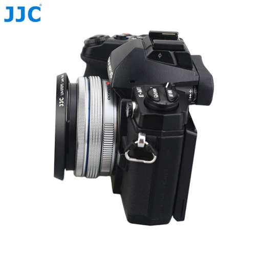 JJC LH-37EPII Metal Lens Hood for Panasonic Lumix G