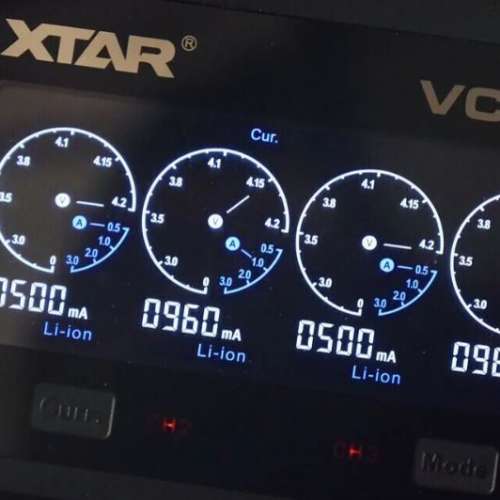 NEW 全新 XTAR VC4 Plus 快速 充電器 ProLCD 叉電機 2A 3A AA AAA 32650 26650 217...