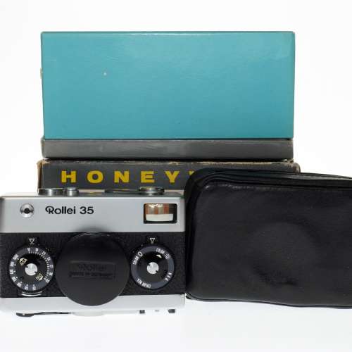 Rollei 35 Honeywell Silver 35MM Camera Carl Zeiss Tessar 1:3.5 f=40MM #3565