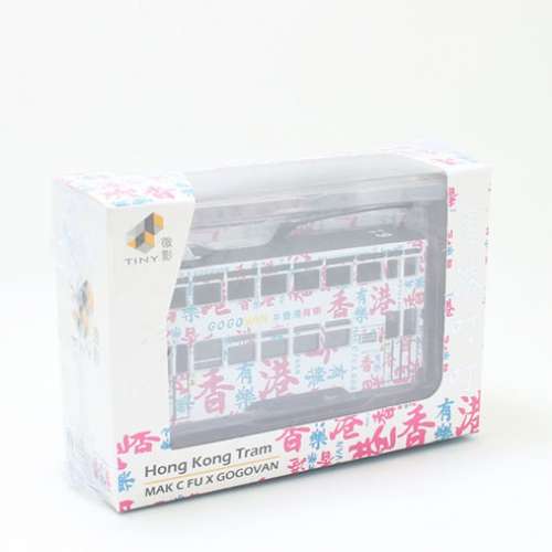 SANRIO CHARACTERS 1120 合金模型 - 紅色古典電車 (1)