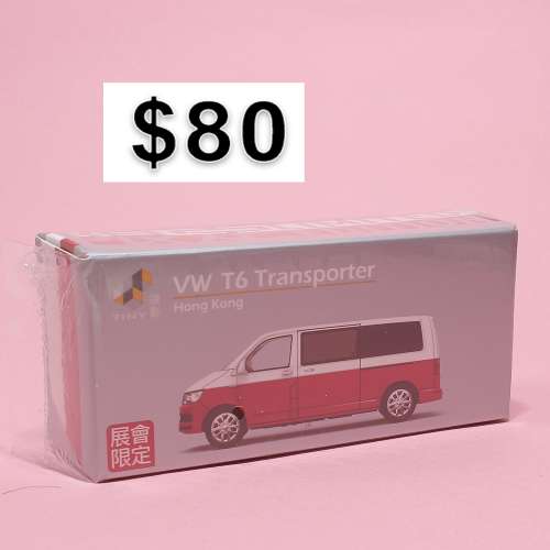 Tiny 城市 合金車仔 - 福士 T6 Transporter (白 + 紅) [展會限定]