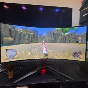 ROG PG34WCDM 34吋 21:9 曲面 OLED 電競顯示器