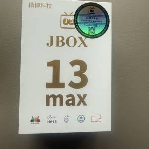 JBOX 13  MAX TV Box電視盒子 [可在中國大陸使用]