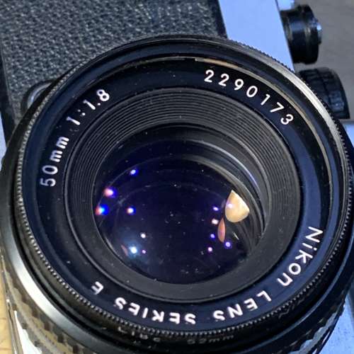 Nikon FE 連原廠50mm 1.8光圈鏡頭 新淨