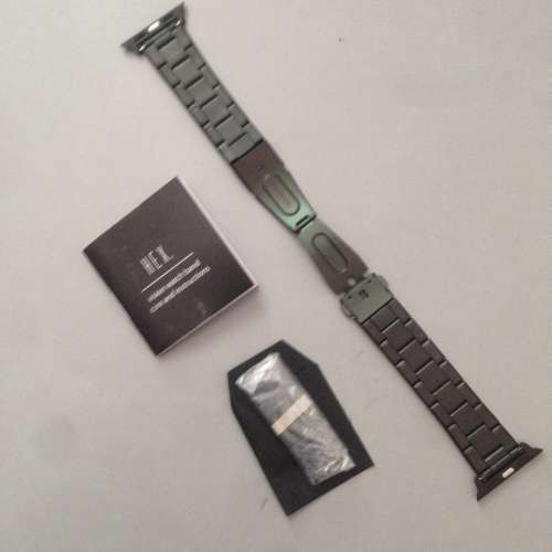 ⌚HEX VISION Watch Band for Apple iWatch 38mm or Regular 20mm NEW 全新錶带 金...