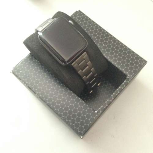 ⌚HEX VISION Watch Band for Apple iWatch 38mm or Regular 20mm NEW 全新錶带 金...
