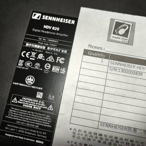 Sennheiser HDV 820