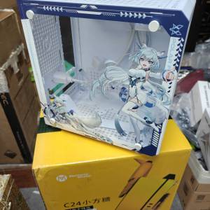機械大師 C24 方糖 蕾姆圖案版 ITX 機箱