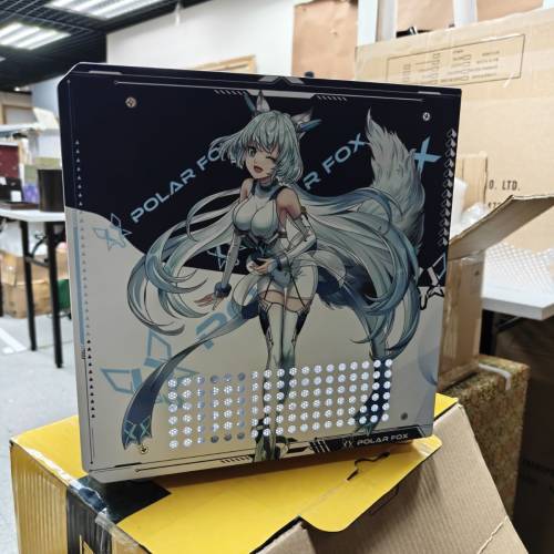 機械大師 C24 方糖 蕾姆圖案版 ITX 機箱