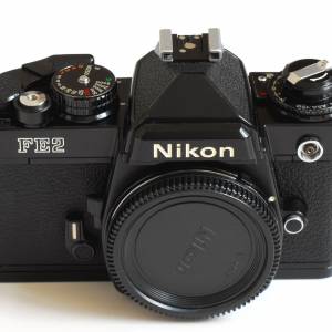 Nikon FE2 Black Body 蜂巢簾快門