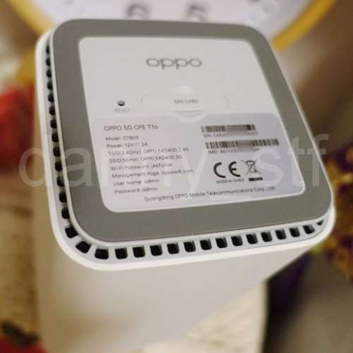 OPPO 港行 5G CPE T1a 5G/4G Sim Router 路由器 CTB03 (沒有Sim lock/合各大網絡供...