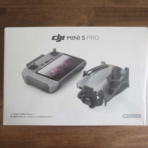 DJI Mini 5 Pro 暢飛套裝 (RC 2) 全新未開封