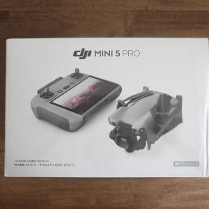 DJI Mini 5 Pro 暢飛套裝 (RC 2) 全新未開封