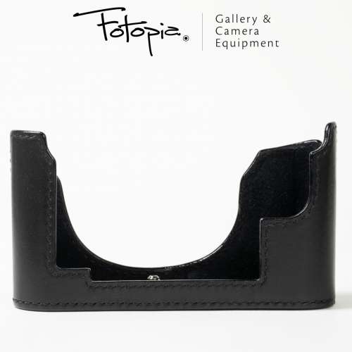 || Arte Di Mano Half Case for Leica M11 - Stealth Edition / Novonappa Black ||