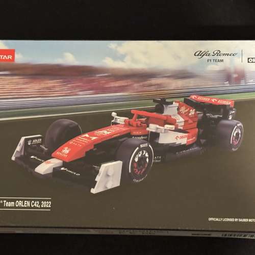 全新 Rastar 1:24 Alfa Romeo F1&reg; Team ORLEN C42, 2022 Lego 車仔