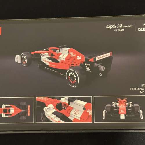 全新 Rastar 1:24 Alfa Romeo F1&reg; Team ORLEN C42, 2022 Lego 車仔